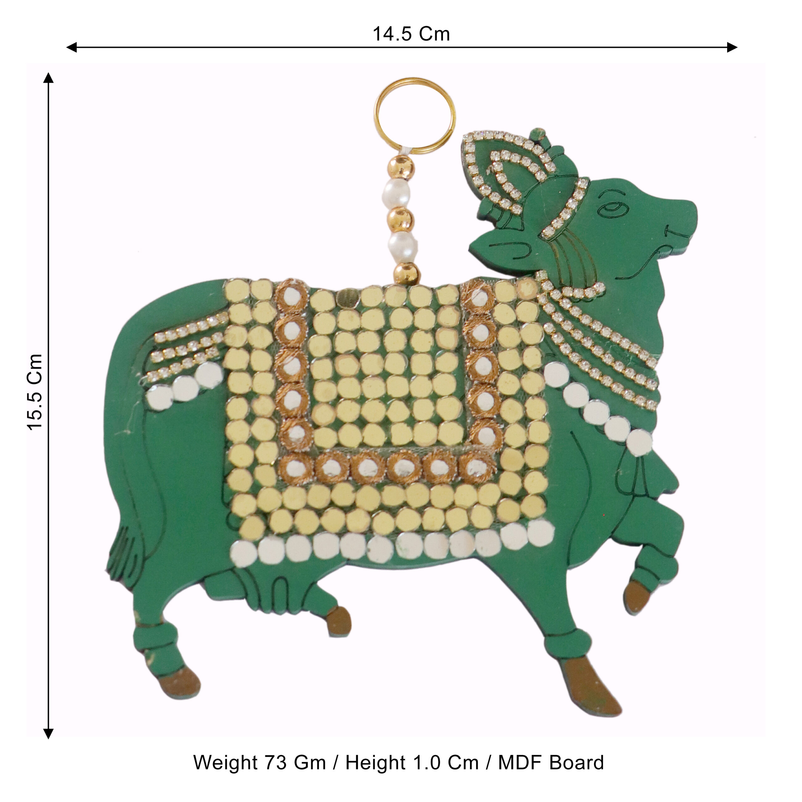 Nandi Shubh Charm Green