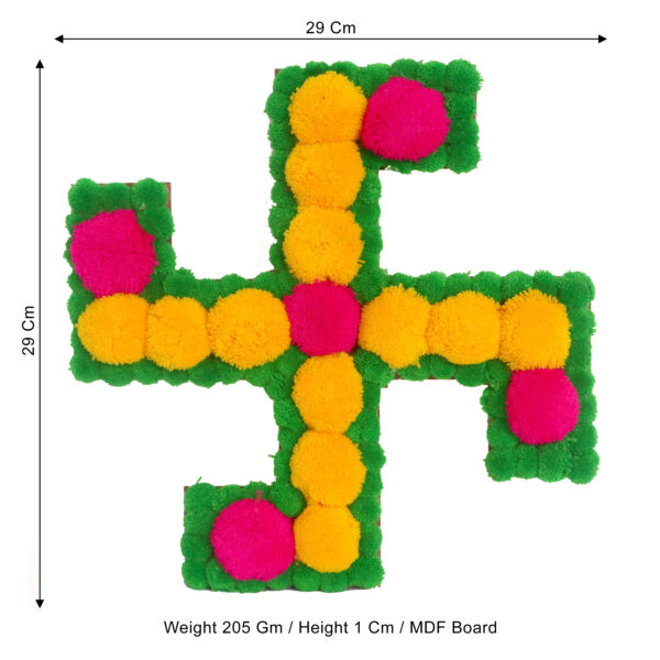 Green Aura Swastik