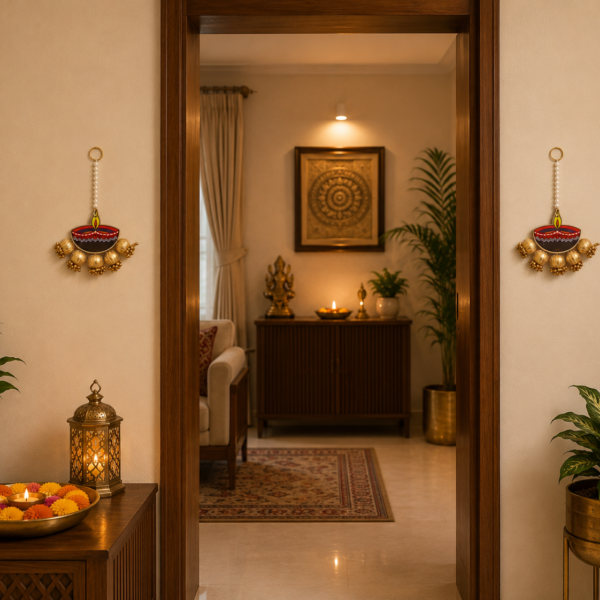 Golden Diya Festive Hanging